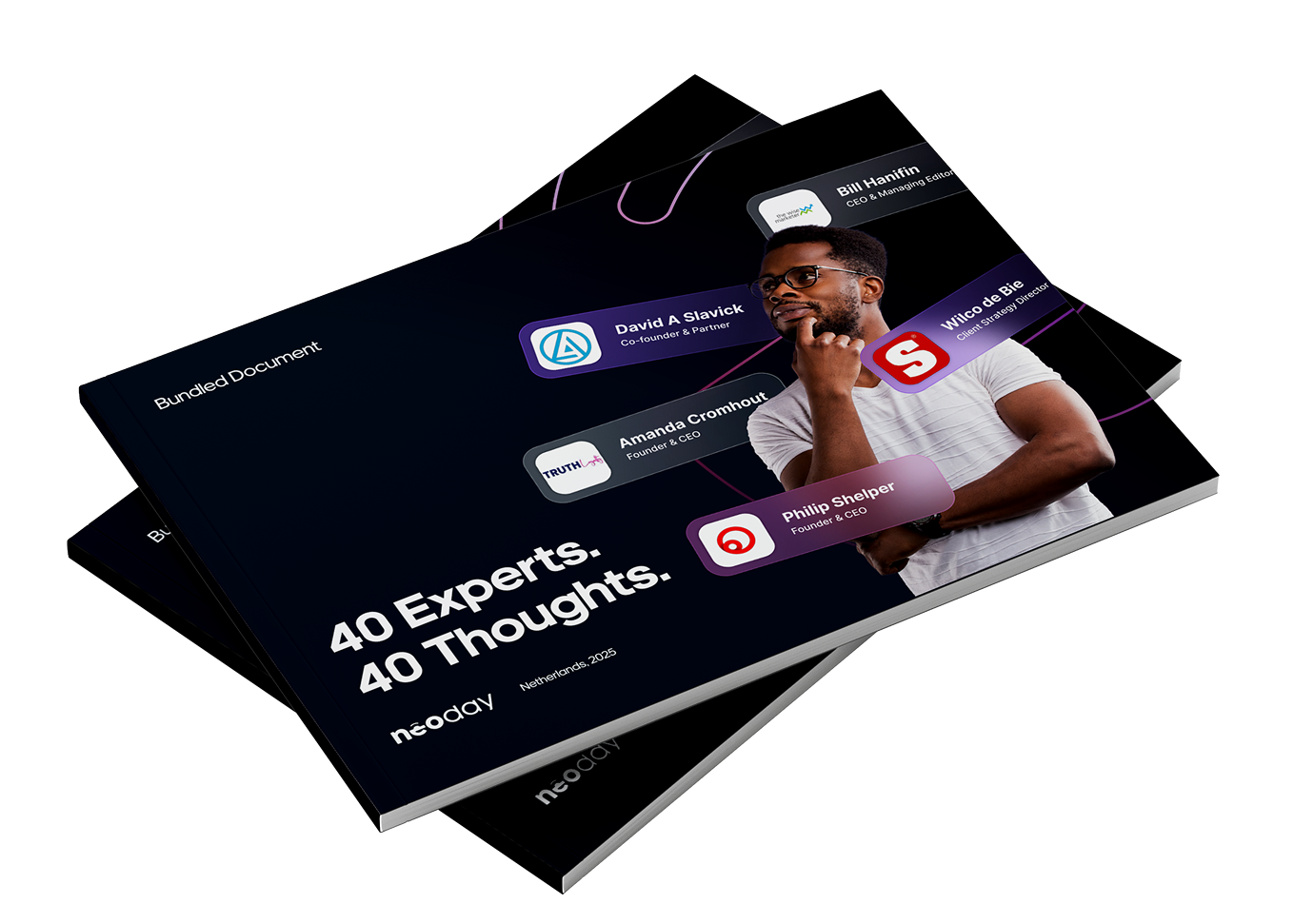 Mockup 40 Experts 40 Thoughts NeoDay